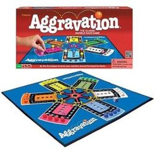 WINNING MOVES Aggravation Board Game - BOARD GAMES