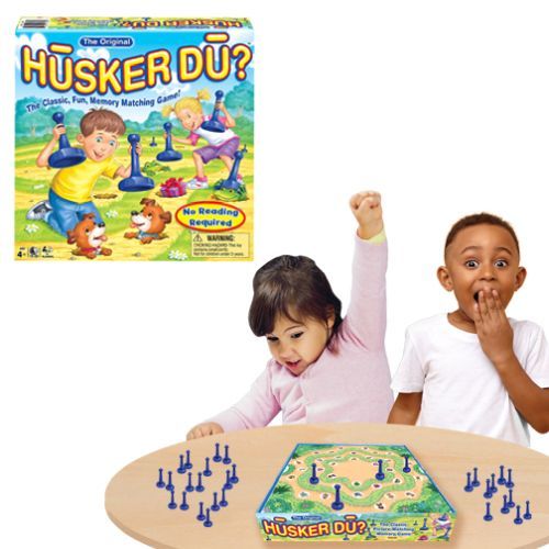 WINNING MOVES Husker Du Memory Matching Board Game - BOARD GAMES