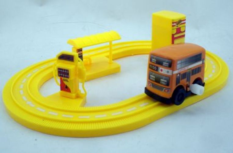WIND UP TOYS Wind Up Toy City Street Car On Puzzle Track One Random Style - 