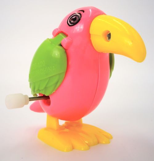 WIND UP TOYS Hopping Bird Wind Up Toy One Piece - 