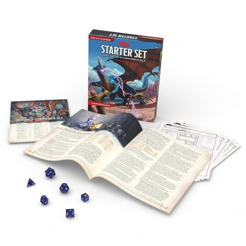 WIZARDS OF THE COAST Dragons Of Stromwreck Isle Dungeons And Dragons Starter Set - GAMES