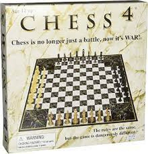 WOW TOYS, INC. Chess 4 Board Game For 4 Players - BOARD GAMES