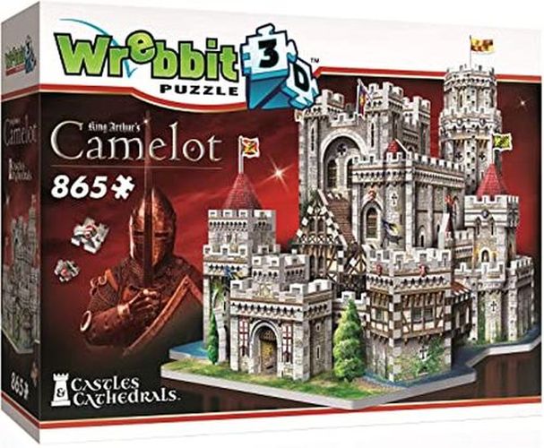 WREBBIT INC. King Arthurs Camelot 865 Foam Piece 3d Puzzle