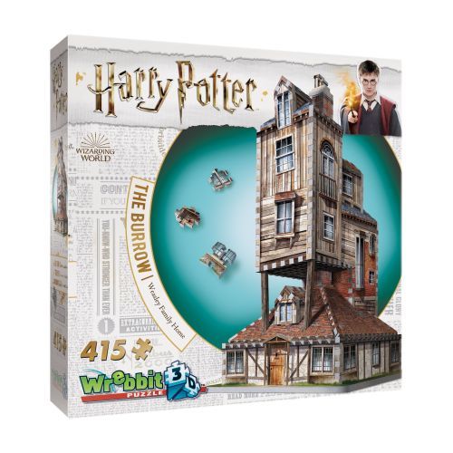 WREBBIT The Burrow Harry Potter 415 Piece Puzzle - PUZZLES