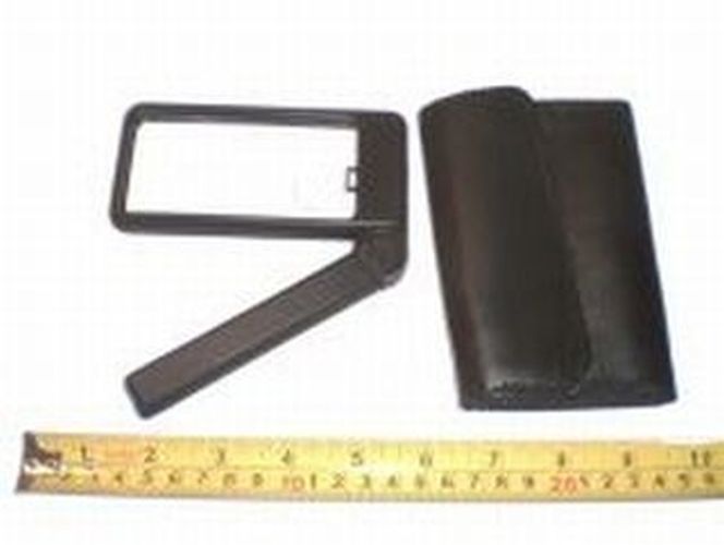 YIWU 2 X 4 Illuminated Magnifier Magnifying Glass With Case - CLOSE OUTS